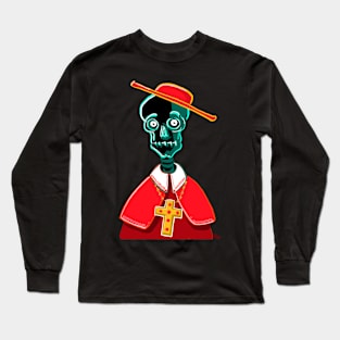 SANTA CALAVERA Long Sleeve T-Shirt